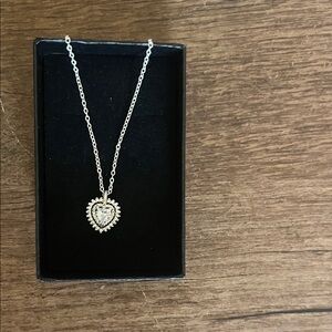 Pandora Silver 925 Heart Necklace